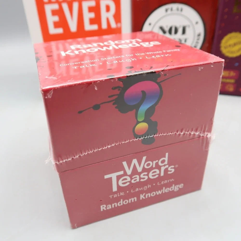 Game‎ Lot Never have I ever, Not Parent Approved, Exploding Kitten, Word Teaser